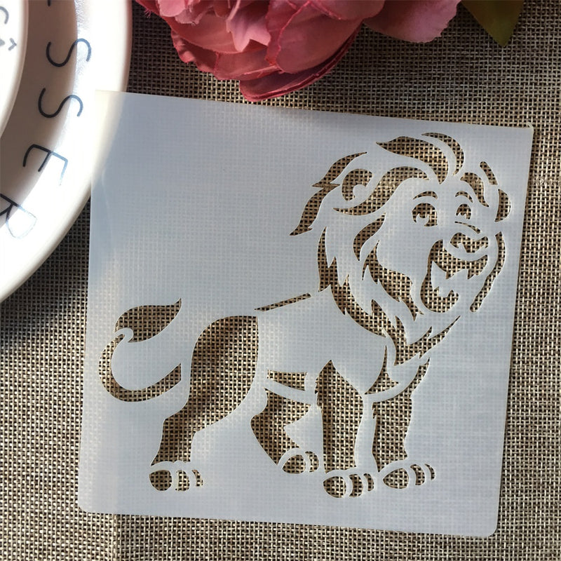 Stencils de Confeitaria - leão