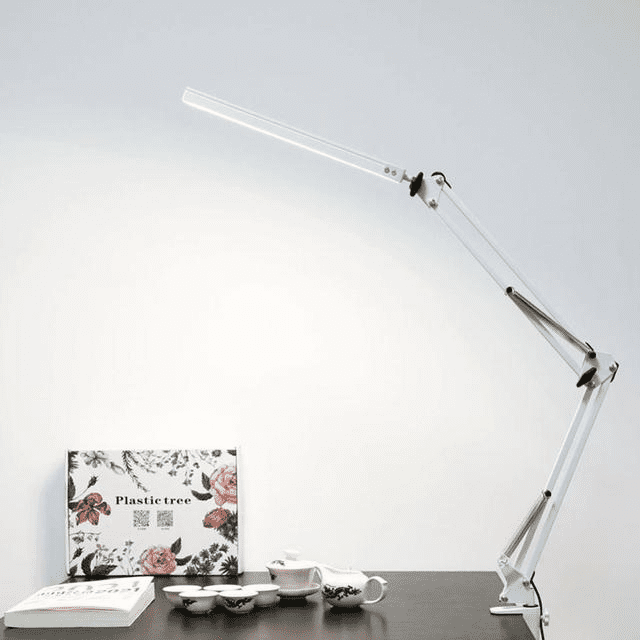 Luminária de mesa articulável LED 3 cores